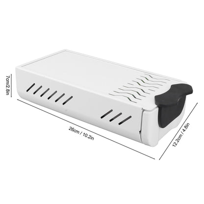 Knock Box Drawer Stainless Steel Detachable Anti Slip Feet Coffee Ground Knock Container White V1294-YM3118220236612-0421