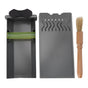 Knock Box Drawer Stainless Steel Detachable Anti Slip Feet Coffee Ground Knock Container Grey V1294-YM3118220236613-0421