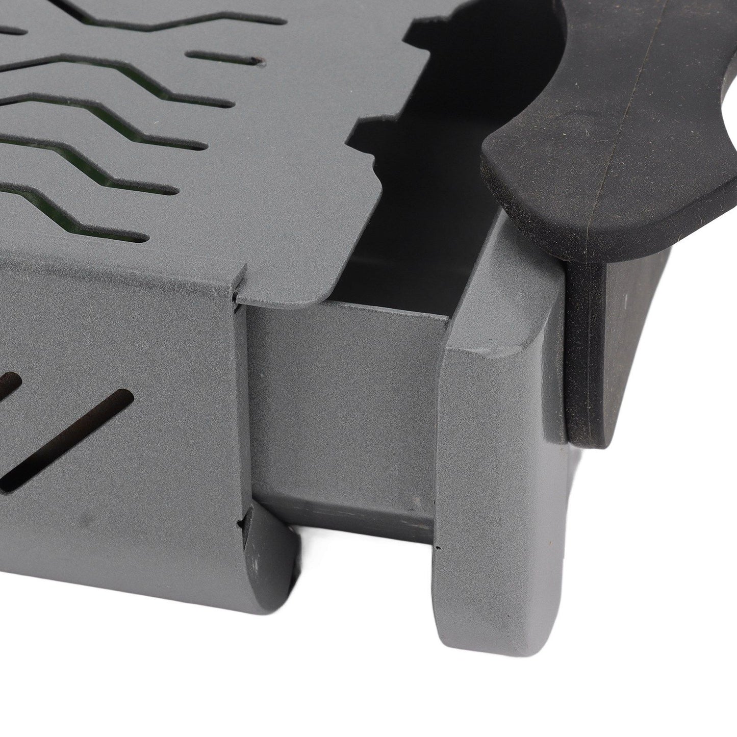Knock Box Drawer Stainless Steel Detachable Anti Slip Feet Coffee Ground Knock Container Grey V1294-YM3118220236613-0421