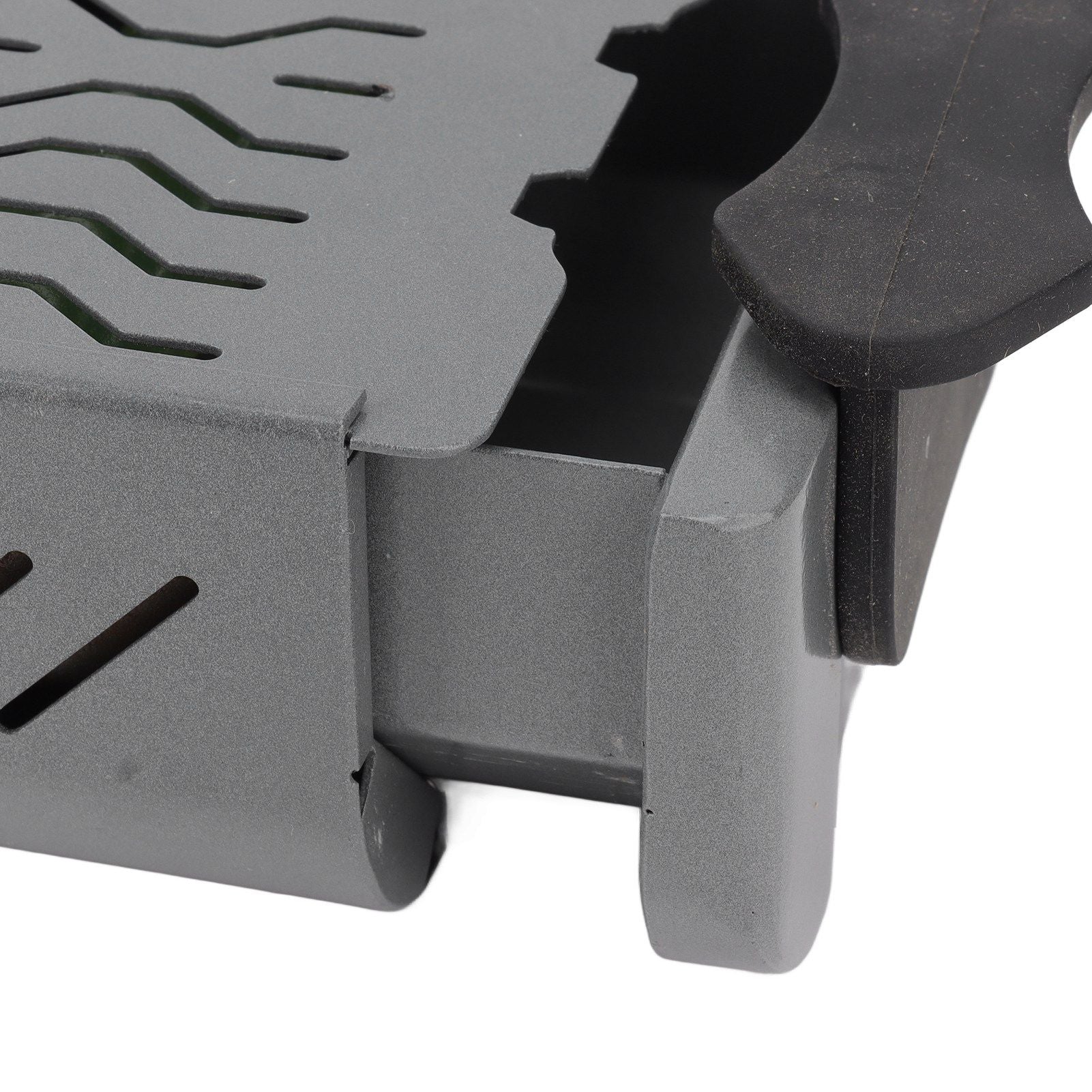 Knock Box Drawer Stainless Steel Detachable Anti Slip Feet Coffee Ground Knock Container Grey V1294-YM3118220236613-0421