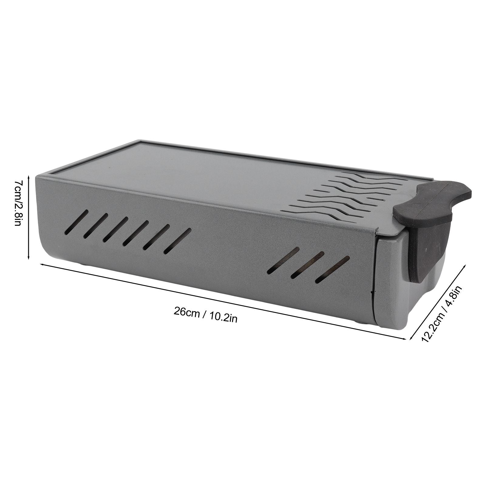 Knock Box Drawer Stainless Steel Detachable Anti Slip Feet Coffee Ground Knock Container Grey V1294-YM3118220236613-0421