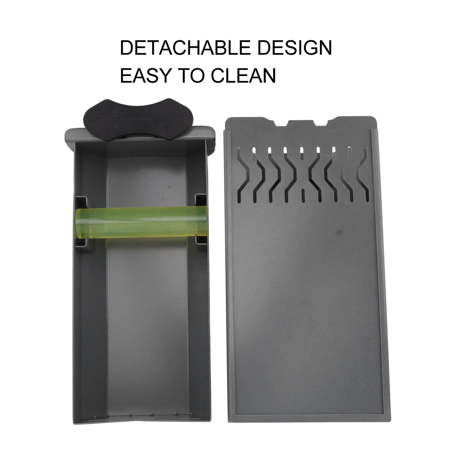 Knock Box Drawer Stainless Steel Detachable Anti Slip Feet Coffee Ground Knock Container Grey V1294-YM3118220236613-0421