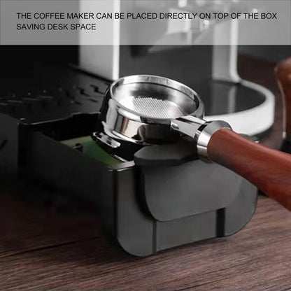 Knock Box Drawer Stainless Steel Detachable Anti Slip Feet Coffee Ground Knock Container Grey V1294-YM3118220236613-0421