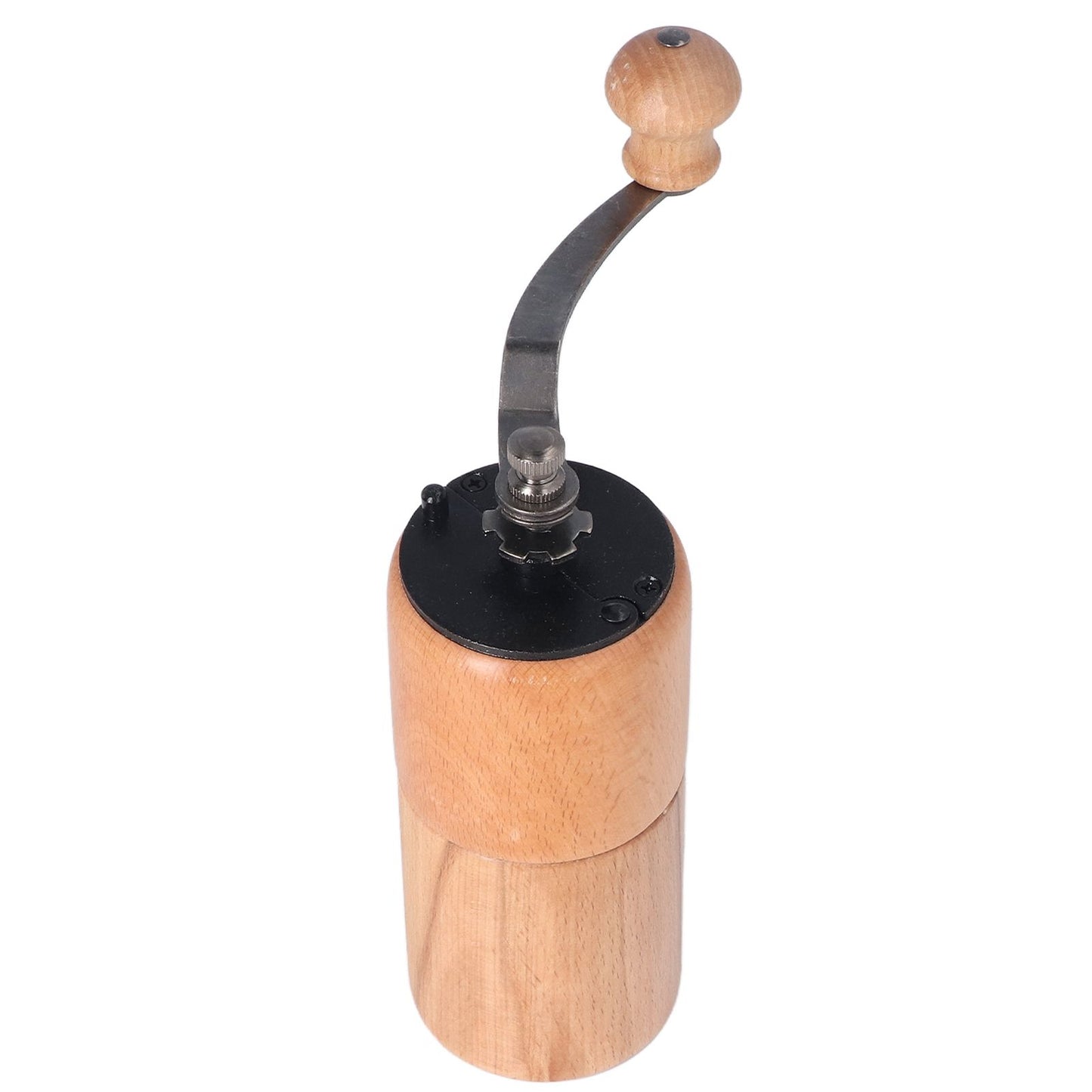 Manual Coffee Grinder Adjustable Coarseness Quiet Portable Wooden Hand Crank Coffee Mill for Home Cafe L V1294-YM3118220239212-0421