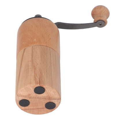 Manual Coffee Grinder Adjustable Coarseness Quiet Portable Wooden Hand Crank Coffee Mill for Home Cafe L V1294-YM3118220239212-0421