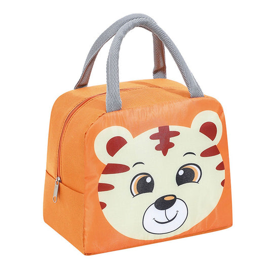 Lunch Bag Cute Cartoon Animal Pattern Waterproof Large Capacity Portable Thermal Insulation Lunch Box Bag for V1294-YM3118220239812-0421