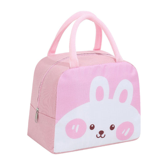 Lunch Bag Cute Cartoon Animal Pattern Waterproof Large Capacity Portable Thermal Insulation Lunch Box Bag for V1294-YM3118220239813-0421