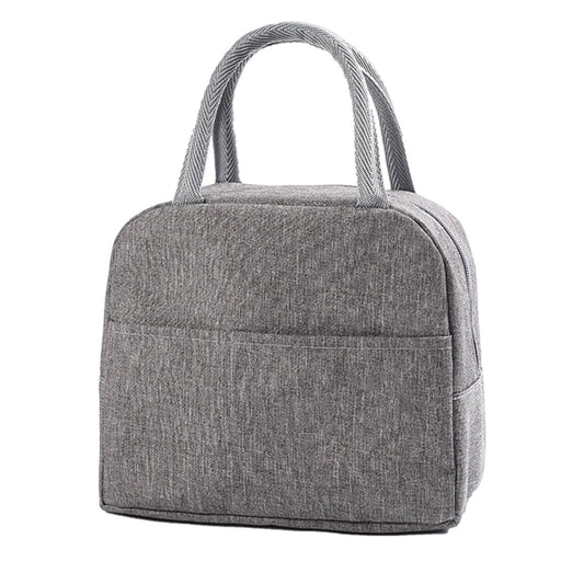 Tote Lunch Bag Reusable Insulated Cooler High Capacity Waterproof for Men Women Work Picnic Beach Gray V1294-YM3118220239912-0421