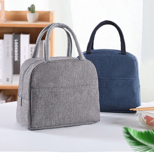 Tote Lunch Bag Reusable Insulated Cooler High Capacity Waterproof for Men Women Work Picnic Beach Gray V1294-YM3118220239912-0421