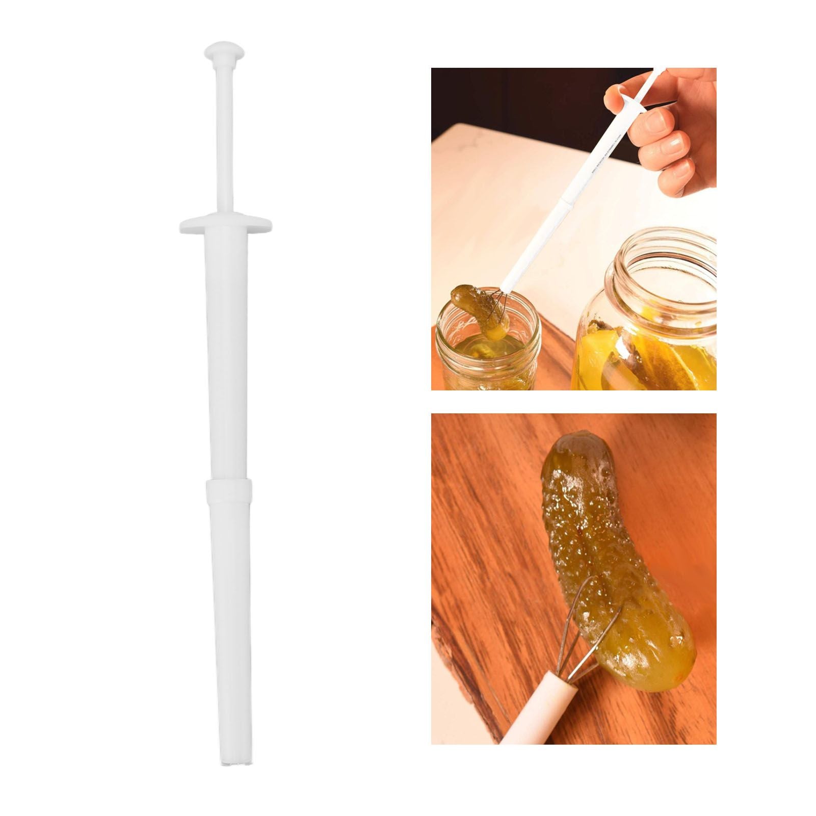 Kimchi Gripper Multifunctional Flexible Pickle Pincher Tool Food Grabbers Kitchen Accesorios V1294-YM3118220240511-0421