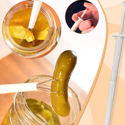 Kimchi Gripper Multifunctional Flexible Pickle Pincher Tool Food Grabbers Kitchen Accesorios V1294-YM3118220240511-0421