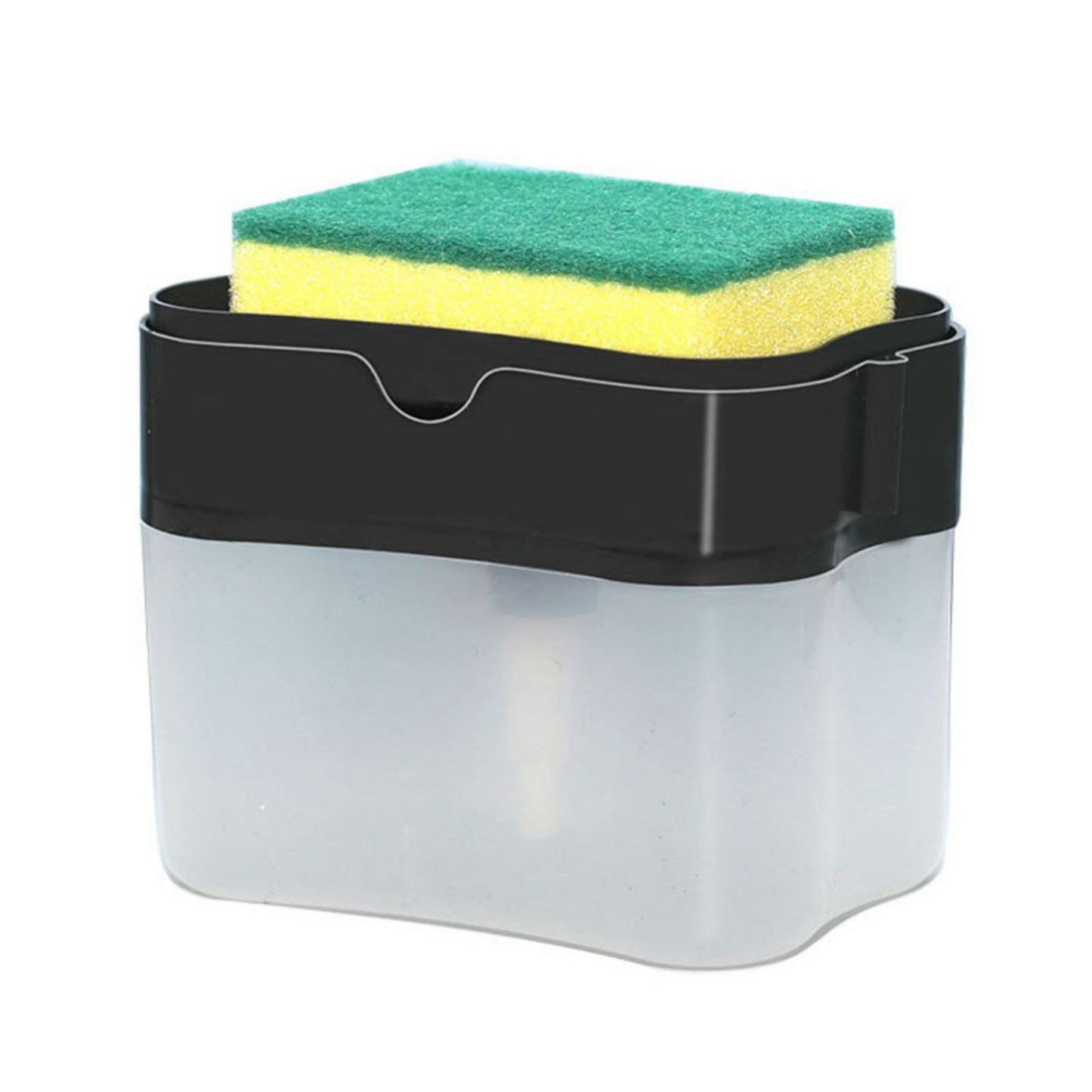 Dish Liquid Dispenser Durable Plastic Effort Saving Press Large Capacity Dish Detergent Dispenser for Kitchen V1294-YM3118220243411-0421