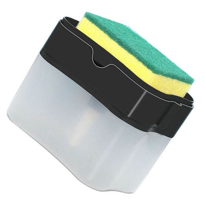 Dish Liquid Dispenser Durable Plastic Effort Saving Press Large Capacity Dish Detergent Dispenser for Kitchen V1294-YM3118220243411-0421