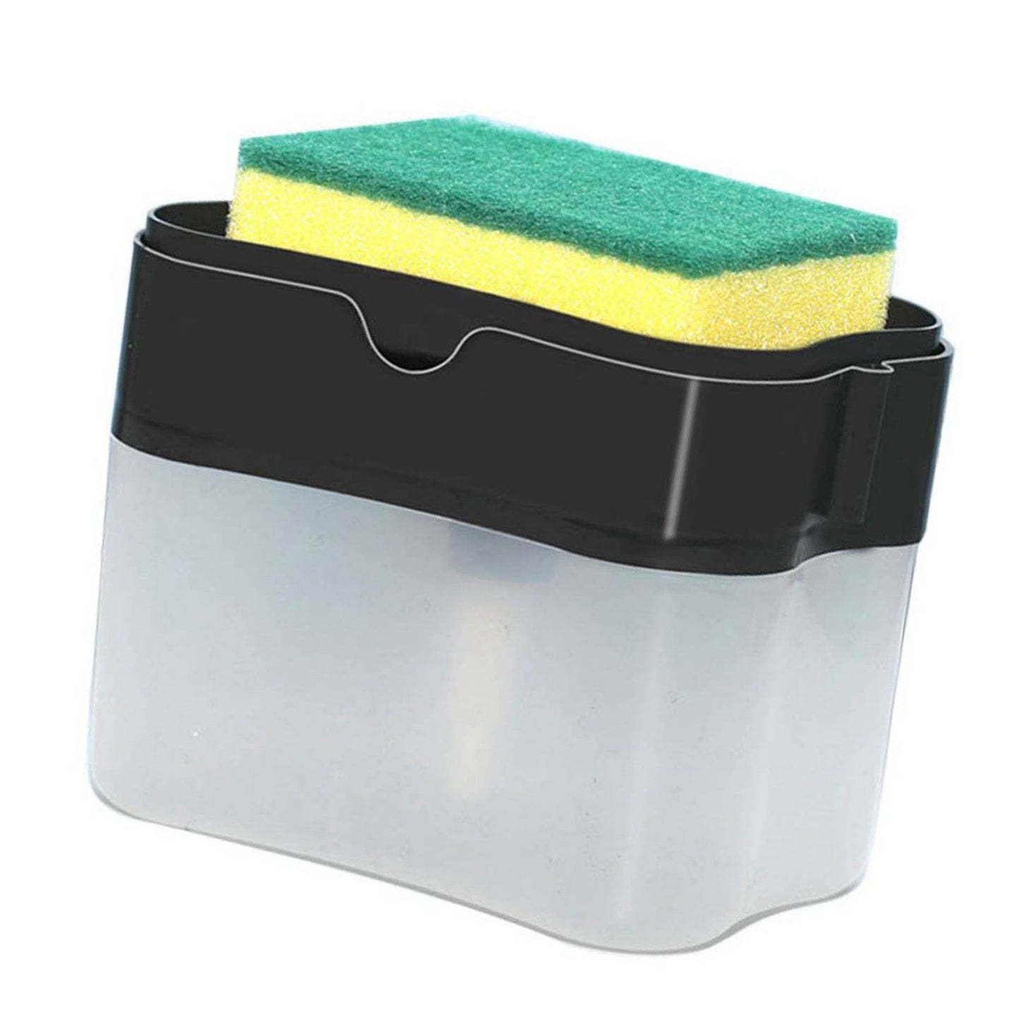 Dish Liquid Dispenser Durable Plastic Effort Saving Press Large Capacity Dish Detergent Dispenser for Kitchen V1294-YM3118220243411-0421