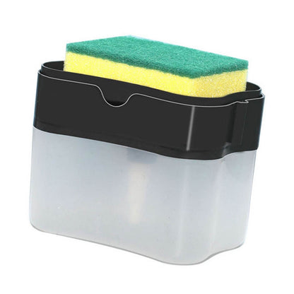 Dish Liquid Dispenser Durable Plastic Effort Saving Press Large Capacity Dish Detergent Dispenser for Kitchen V1294-YM3118220243411-0421
