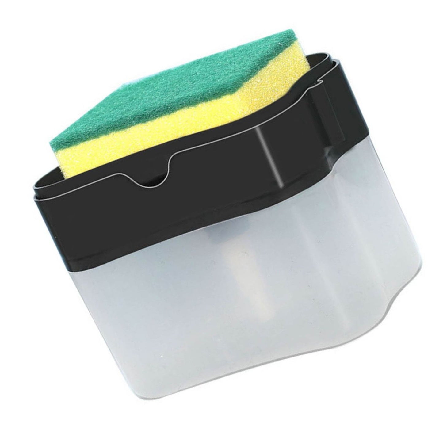 Dish Liquid Dispenser Durable Plastic Effort Saving Press Large Capacity Dish Detergent Dispenser for Kitchen V1294-YM3118220243411-0421