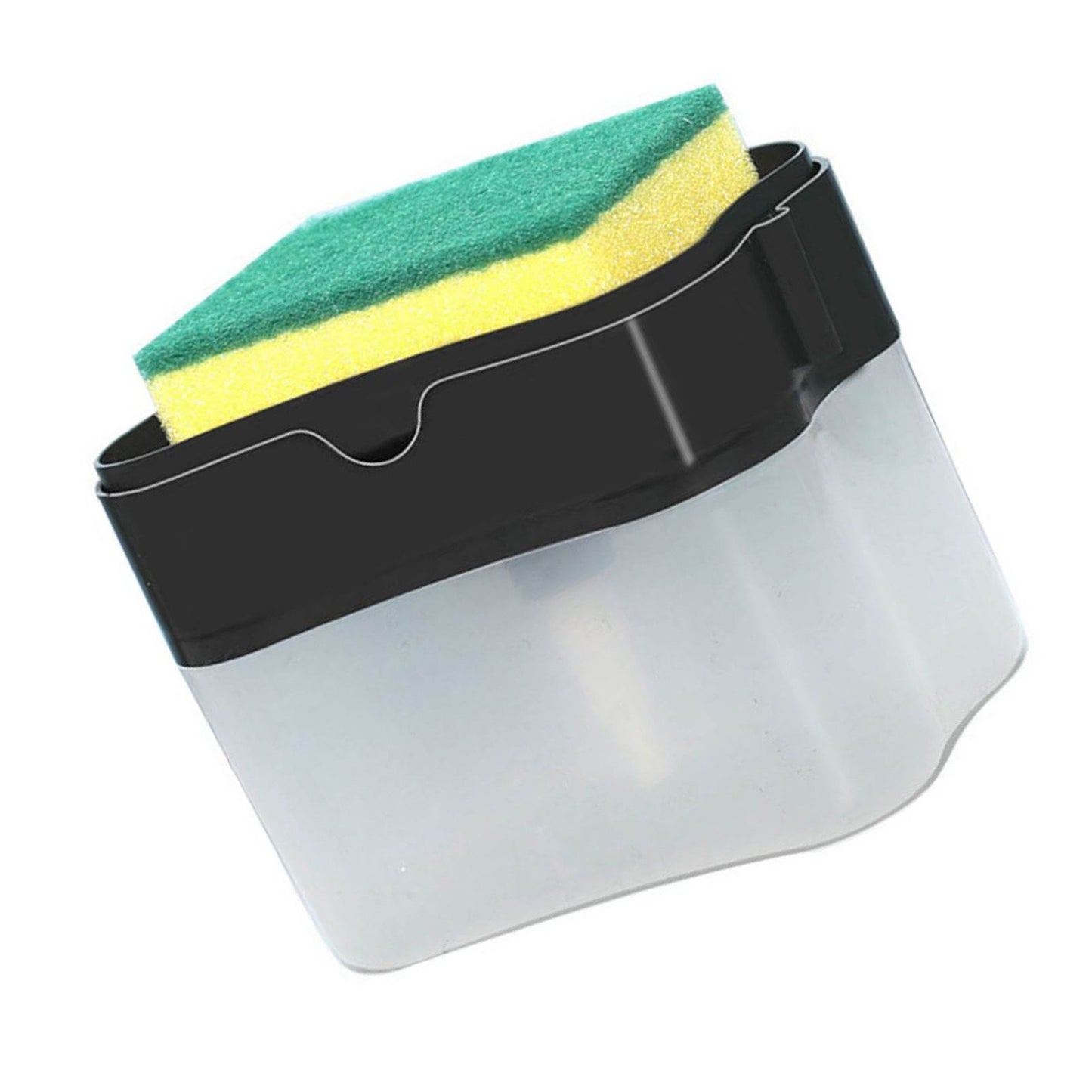 Dish Liquid Dispenser Durable Plastic Effort Saving Press Large Capacity Dish Detergent Dispenser for Kitchen V1294-YM3118220243411-0421
