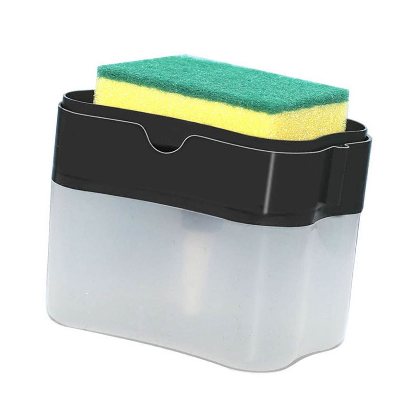 Dish Liquid Dispenser Durable Plastic Effort Saving Press Large Capacity Dish Detergent Dispenser for Kitchen V1294-YM3118220243411-0421