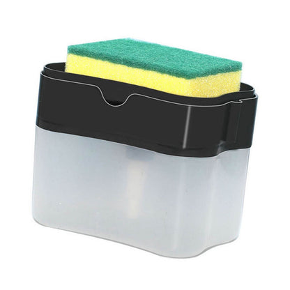 Dish Liquid Dispenser Durable Plastic Effort Saving Press Large Capacity Dish Detergent Dispenser for Kitchen V1294-YM3118220243411-0421
