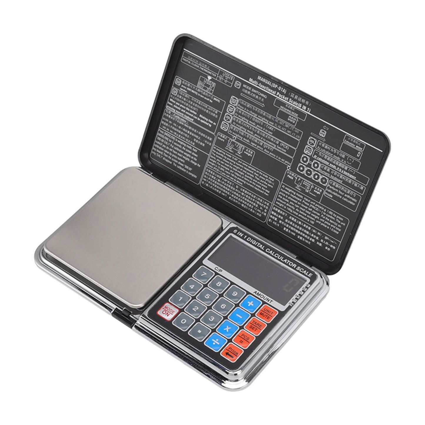 0.01/100G Digital Calculator Scale Kitchen Scale Baking Food Precise Scale with White Light Backlit Screen V1294-YM3118220243511-0421