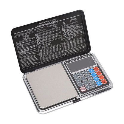 0.01/100G Digital Calculator Scale Kitchen Scale Baking Food Precise Scale with White Light Backlit Screen V1294-YM3118220243511-0421