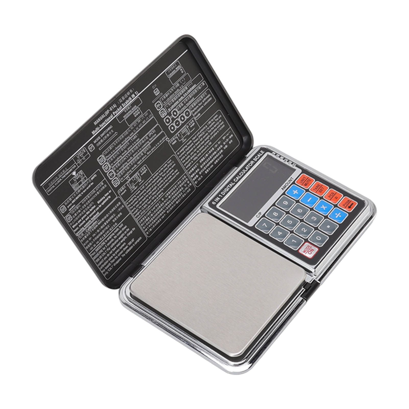 0.01/100G Digital Calculator Scale Kitchen Scale Baking Food Precise Scale with White Light Backlit Screen V1294-YM3118220243511-0421