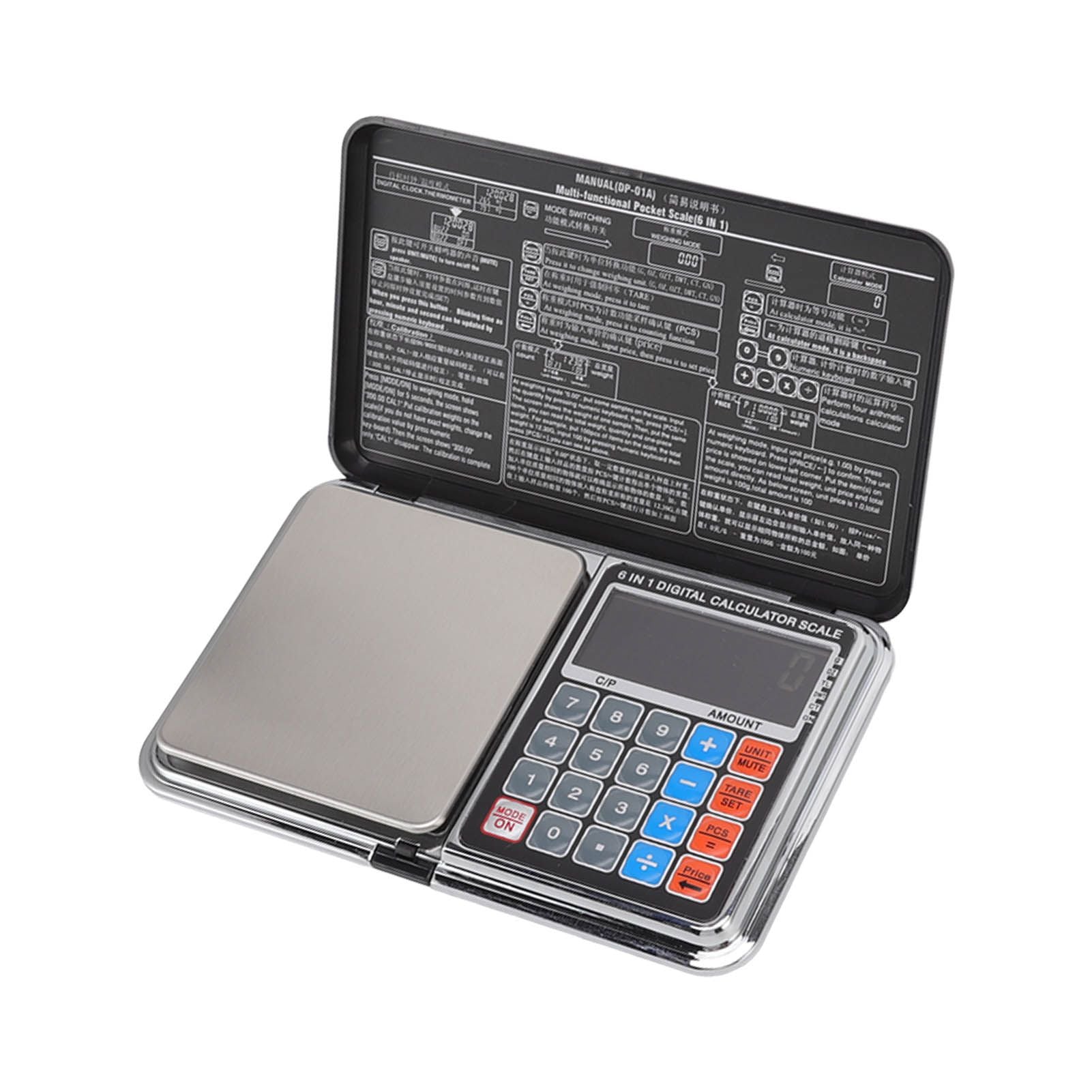 0.01/100G Digital Calculator Scale Kitchen Scale Baking Food Precise Scale with White Light Backlit Screen V1294-YM3118220243511-0421