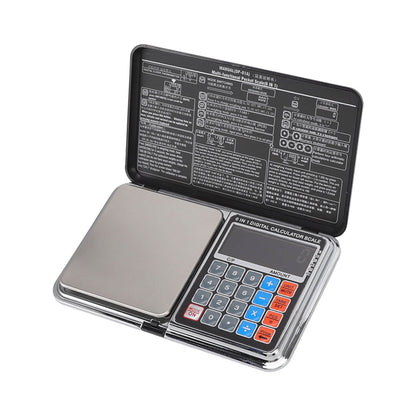 0.01/100G Digital Calculator Scale Kitchen Scale Baking Food Precise Scale with White Light Backlit Screen V1294-YM3118220243511-0421