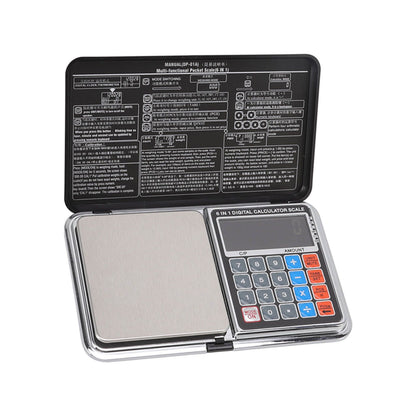 0.01/100G Digital Calculator Scale Kitchen Scale Baking Food Precise Scale with White Light Backlit Screen V1294-YM3118220243511-0421