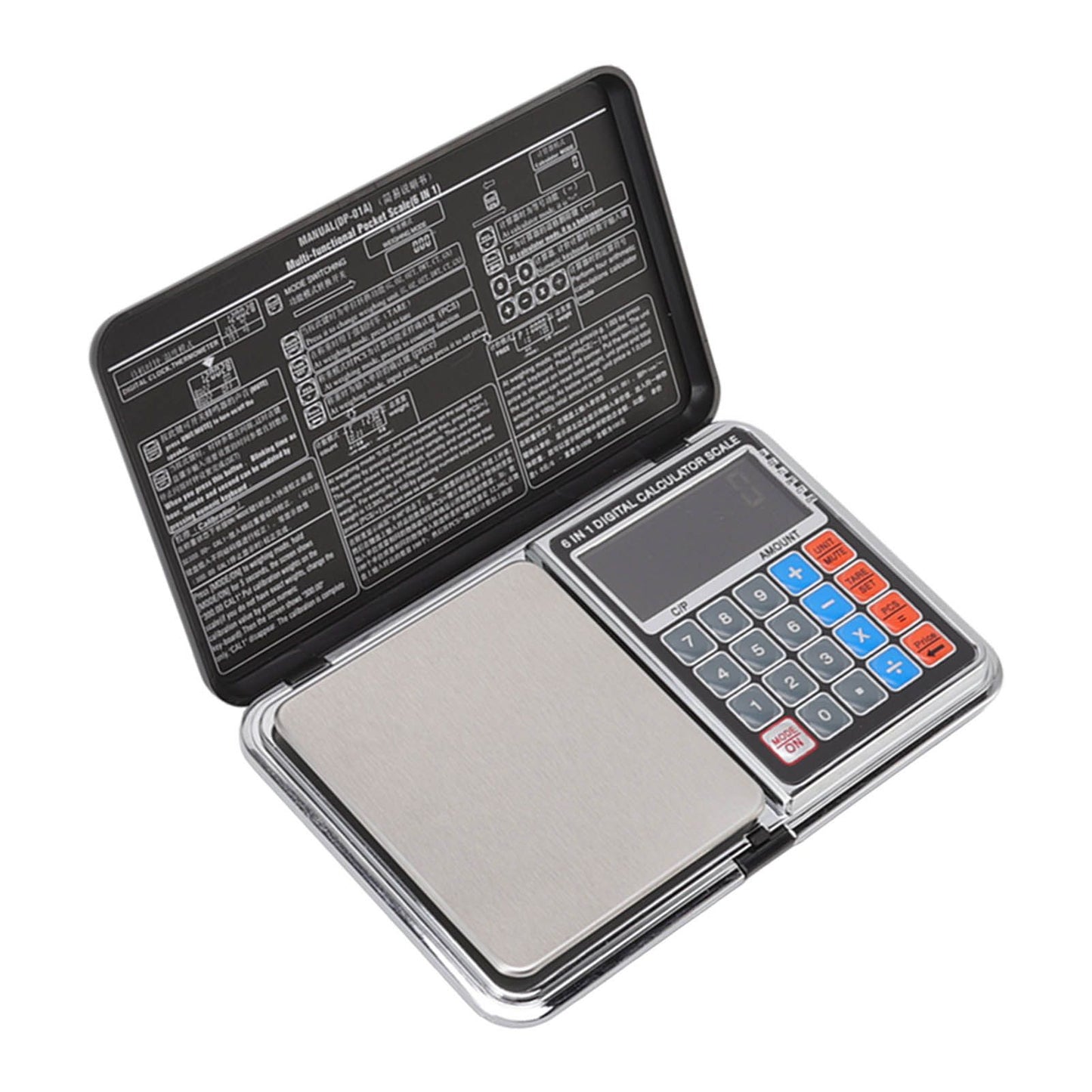 0.01/100G Digital Calculator Scale Kitchen Scale Baking Food Precise Scale with White Light Backlit Screen V1294-YM3118220243511-0421