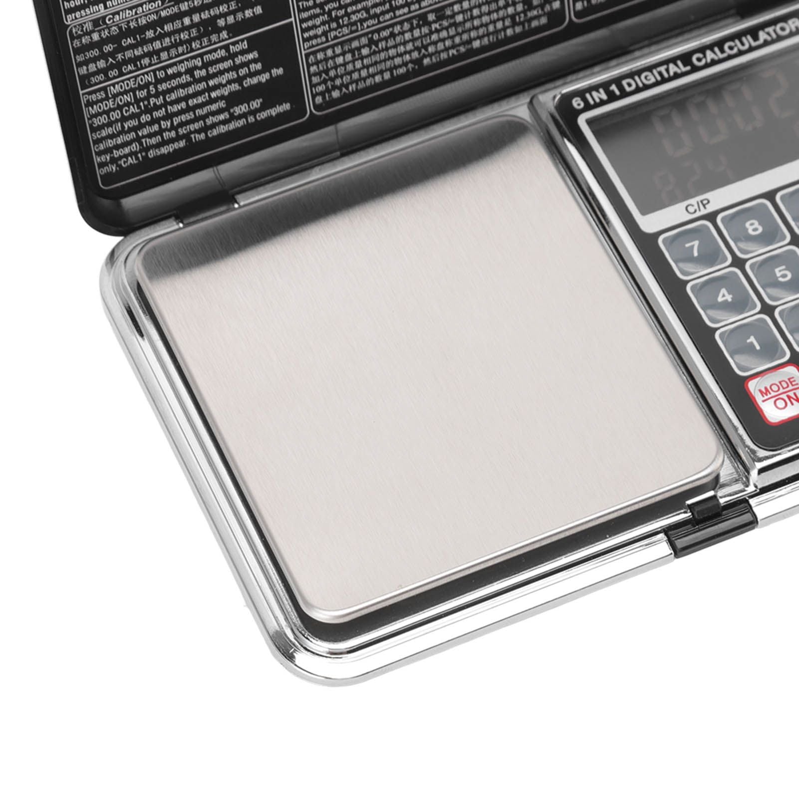 0.01/100G Digital Calculator Scale Kitchen Scale Baking Food Precise Scale with White Light Backlit Screen V1294-YM3118220243511-0421