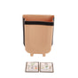 Collapsible Hanging Kitchen Waste Bin 9L Plastic Kitchen Folding Trash Can with Fixing Bracket for Bedroom V1294-YM3118220245211-0421