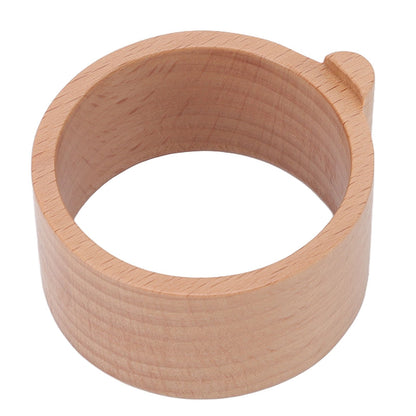 Coffee Capsule Refill Holder Beech Wood Coffee Pod Aluminum Foil Seals Holder for Vertuoline Coffee Capsule V1294-YM3118220245711-0421