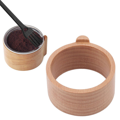 Coffee Capsule Refill Holder Beech Wood Coffee Pod Aluminum Foil Seals Holder for Vertuoline Coffee Capsule V1294-YM3118220245711-0421