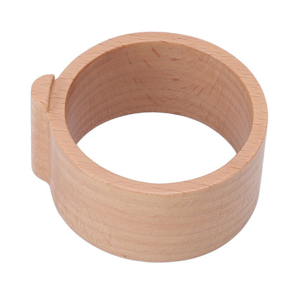 Coffee Capsule Refill Holder Beech Wood Coffee Pod Aluminum Foil Seals Holder for Vertuoline Coffee Capsule V1294-YM3118220245711-0421