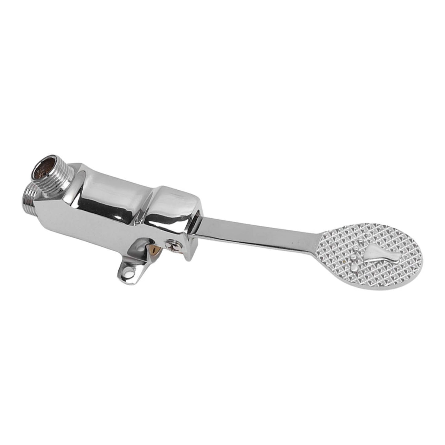 Faucet Foot Pedal Valve Silver Stainless Steel Water Saving Floor Pedal Control Switch for Public Place V1294-YM3118220246211-0421