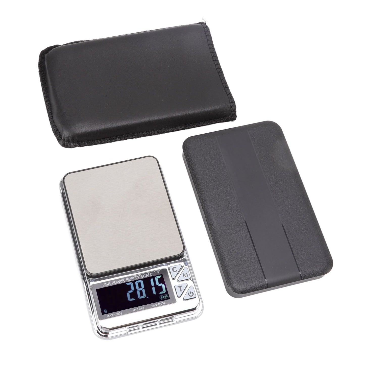 High Accuracy Digital Scale 600/0.01g LCD Display Waterproof USB Charging Electronic Scale for Kitchen Jewelry V1294-YM3118220246911-0421