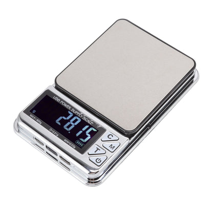 High Accuracy Digital Scale 600/0.01g LCD Display Waterproof USB Charging Electronic Scale for Kitchen Jewelry V1294-YM3118220246911-0421