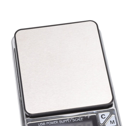 High Accuracy Digital Scale 600/0.01g LCD Display Waterproof USB Charging Electronic Scale for Kitchen Jewelry V1294-YM3118220246911-0421