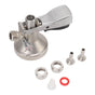 G Type Beer Keg Coupler Stainless Steel Probe Brass Body Triangular Beer Dispenser Accessory for Bar Party V1294-YM3118220247411-0421