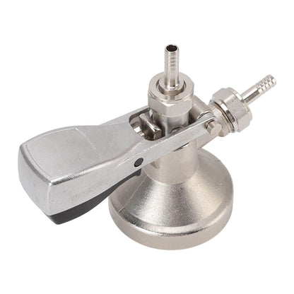 G Type Beer Keg Coupler Stainless Steel Probe Brass Body Triangular Beer Dispenser Accessory for Bar Party V1294-YM3118220247411-0421