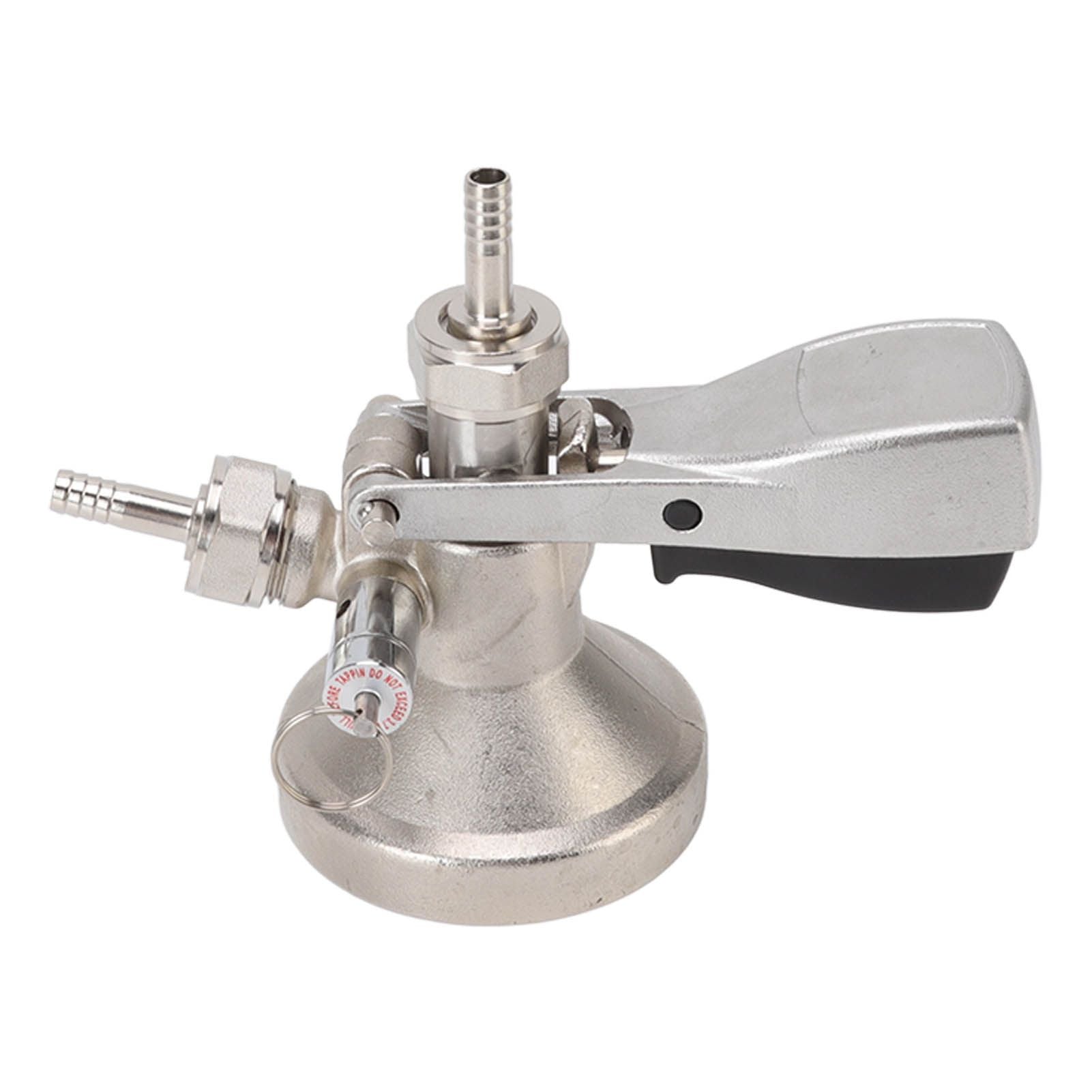 G Type Beer Keg Coupler Stainless Steel Probe Brass Body Triangular Beer Dispenser Accessory for Bar Party V1294-YM3118220247411-0421