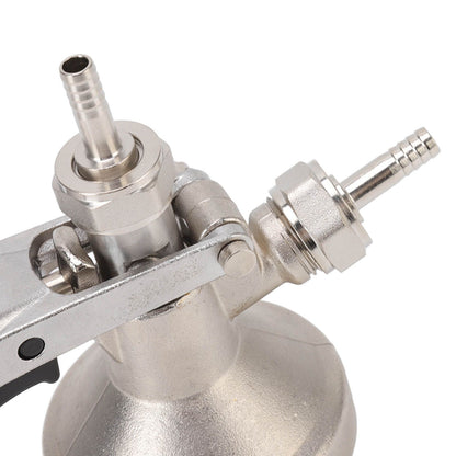 G Type Beer Keg Coupler Stainless Steel Probe Brass Body Triangular Beer Dispenser Accessory for Bar Party V1294-YM3118220247411-0421