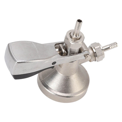 G Type Beer Keg Coupler Stainless Steel Probe Brass Body Triangular Beer Dispenser Accessory for Bar Party V1294-YM3118220247411-0421