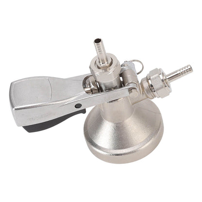 G Type Beer Keg Coupler Stainless Steel Probe Brass Body Triangular Beer Dispenser Accessory for Bar Party V1294-YM3118220247411-0421