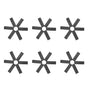 6PCS Hot Pot Heat Insulation Pad Foldable ABS Hollow Design Hot Dishes Holder for Kitchen Home V1294-YM3118220249611-0421