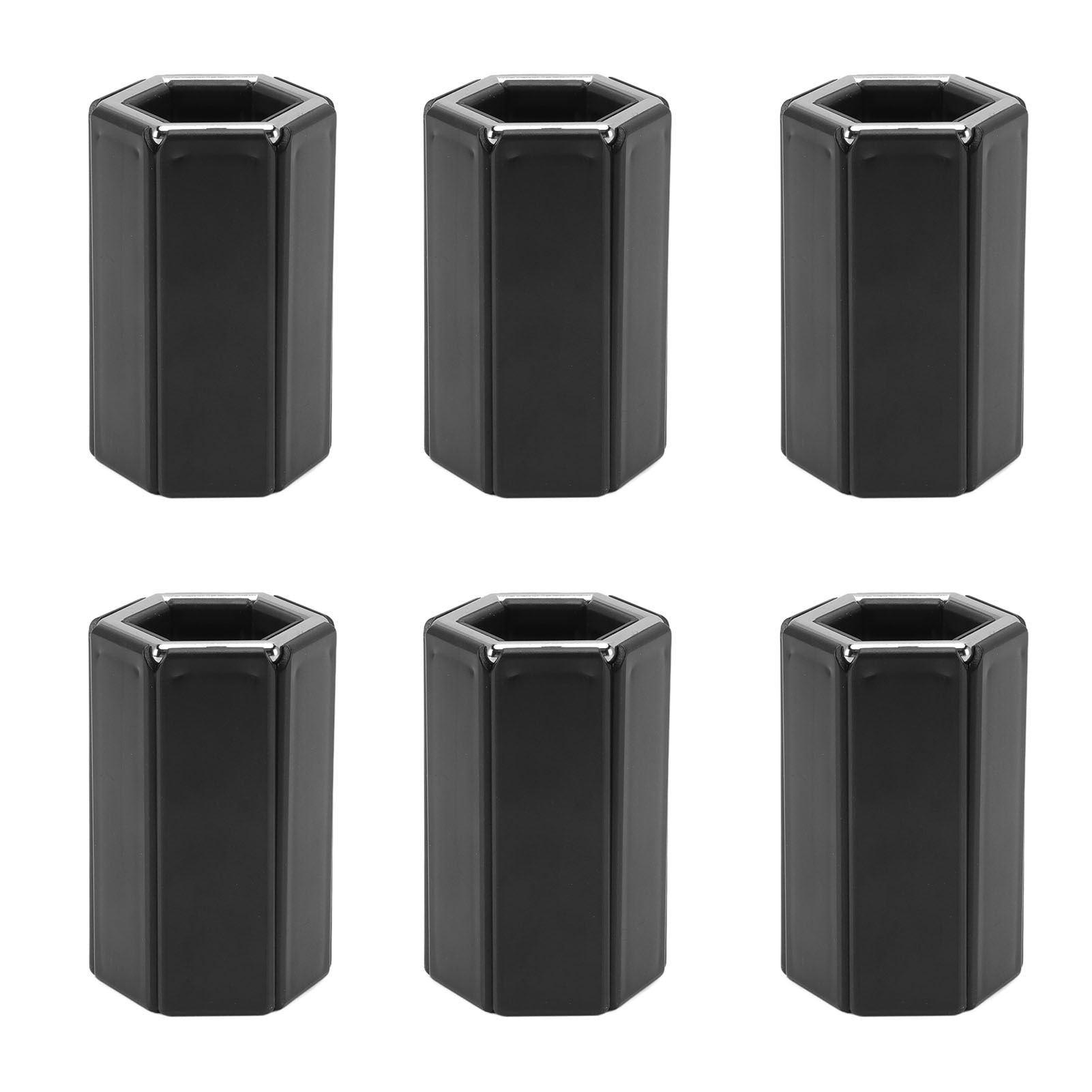 6PCS Hot Pot Heat Insulation Pad Foldable ABS Hollow Design Hot Dishes Holder for Kitchen Home V1294-YM3118220249611-0421