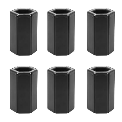 6PCS Hot Pot Heat Insulation Pad Foldable ABS Hollow Design Hot Dishes Holder for Kitchen Home V1294-YM3118220249611-0421