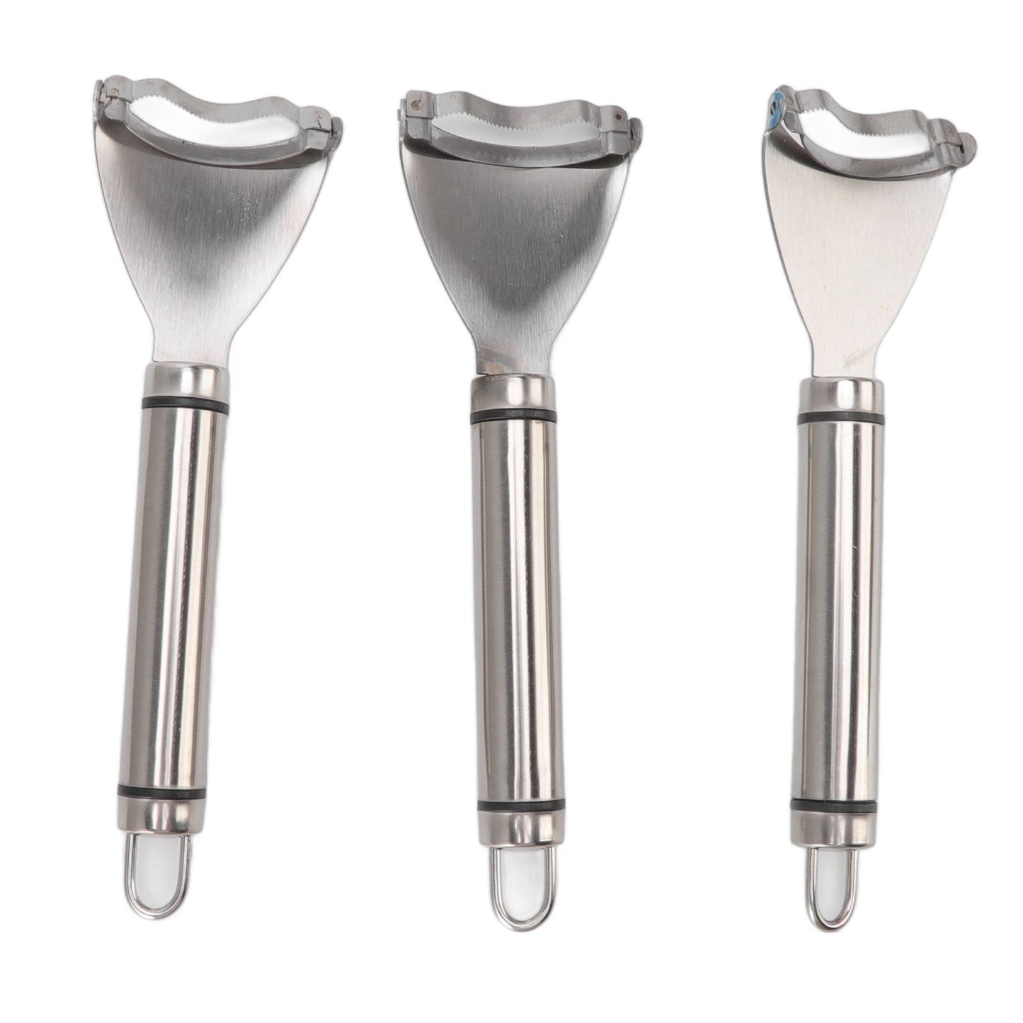 3pcs Stainless Steel Corn Cutter Peeler Safe Quick Clean Comfortable Grip Corn Thresher Planer Cutter for V1294-YM3118220249711-0421