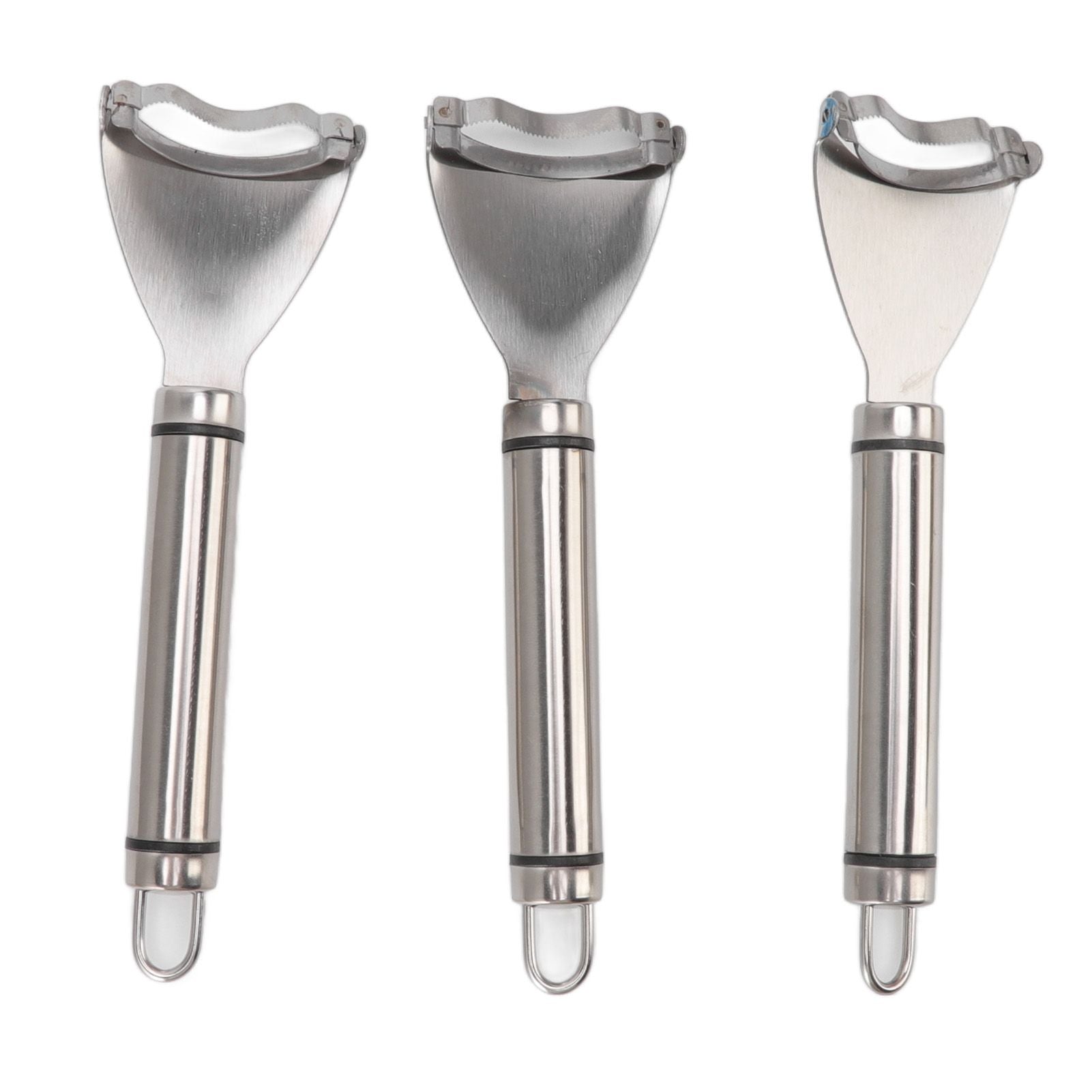 3pcs Stainless Steel Corn Cutter Peeler Safe Quick Clean Comfortable Grip Corn Thresher Planer Cutter for V1294-YM3118220249711-0421